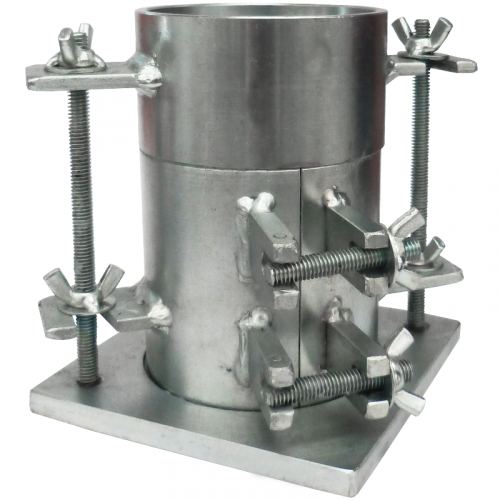 Molde abierto para prueba de compactación Próctor de 4"