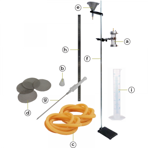 Aparato para ensayo de pin Hole