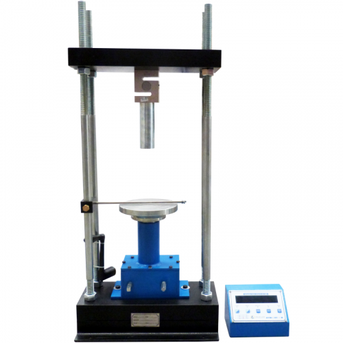 Máquina manual para ensayos CBR con indicador digital