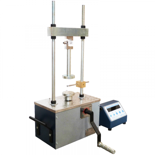 Máquina para compresión inconfinada digital