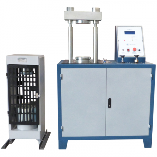 Máquina digital doble rango para ensayos de concretos