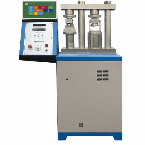 Máquina sistematizada para ensayo de mortero y cemento a compresión y flexión