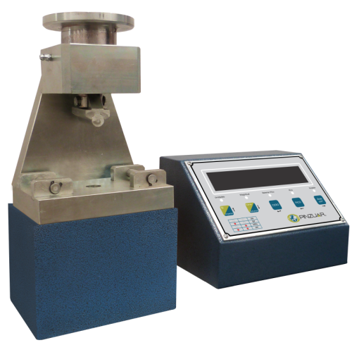 Dispositivo para ensayos de flexión de mortero con indicador digital