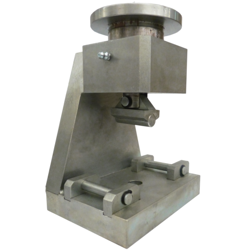 Aditamento para ensayo de flexión en morteros